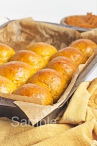 Soft Pumpkin Rolls - Set 1