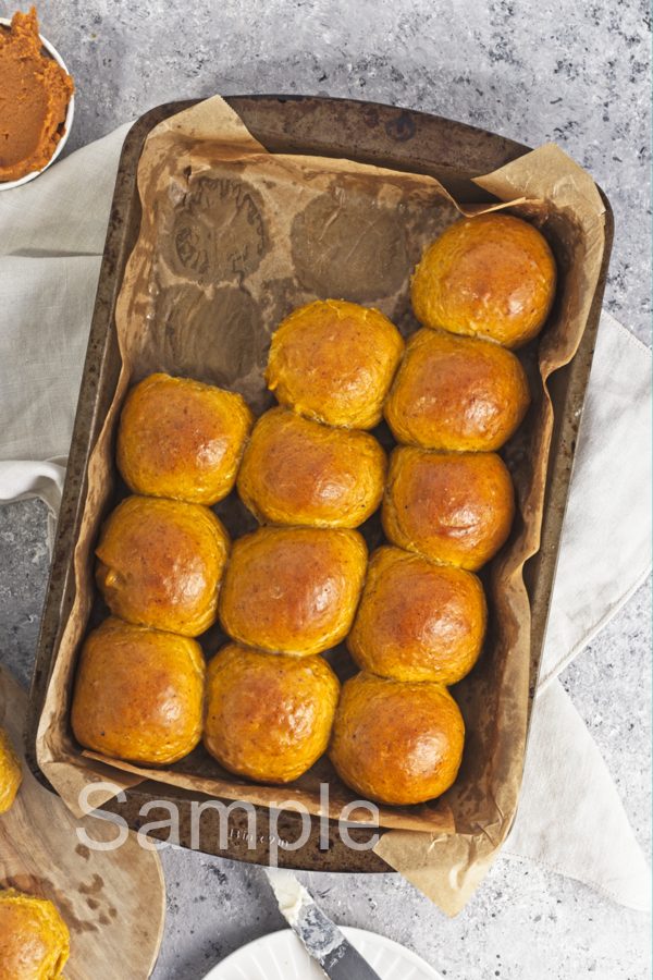 Soft Pumpkin Rolls - Set 2