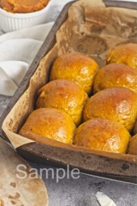 Soft Pumpkin Rolls - Set 2