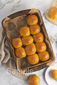 Soft Pumpkin Rolls - Set 3