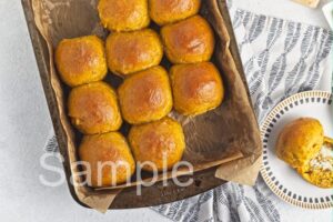 Soft Pumpkin Rolls - Set 5