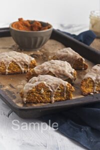 Pumpkin Scones - Set 4