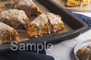 Pumpkin Scones - Set 4