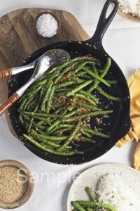 Sesame Miso Green Beans - Set 1