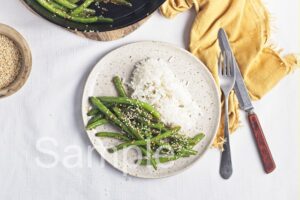 Sesame Miso Green Beans - Set 1