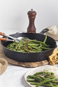 Sesame Miso Green Beans - Set 1