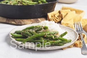 Sesame Miso Green Beans - Set 1