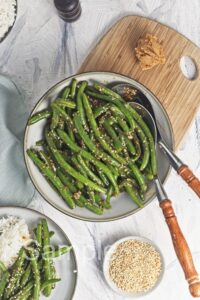 Sesame Miso Green Beans - Set 2