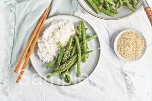 Sesame Miso Green Beans - Set 2