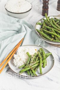 Sesame Miso Green Beans - Set 2