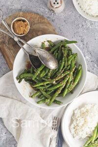 Sesame Miso Green Beans - Set 3