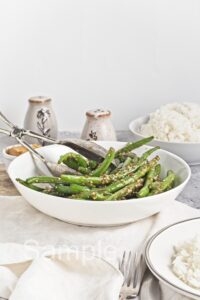 Sesame Miso Green Beans - Set 3