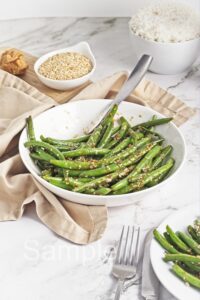 Sesame Miso Green Beans - Set 4