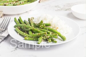 Sesame Miso Green Beans - Set 4