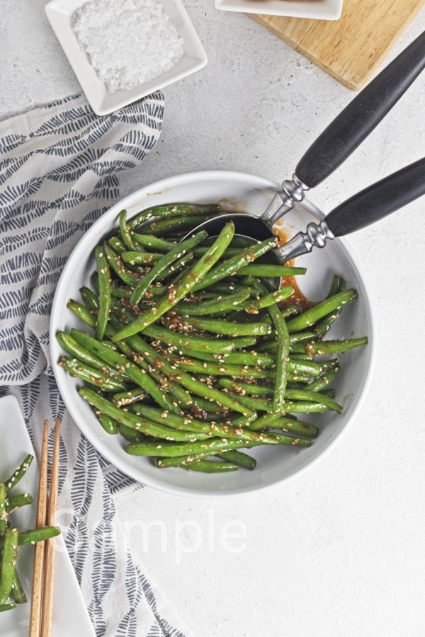 Sesame Miso Green Beans - Set 5
