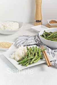 Sesame Miso Green Beans - Set 5