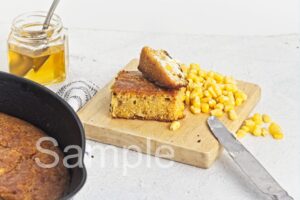 Brown Butter Skillet Cornbread - Set 1