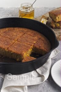 Brown Butter Skillet Cornbread - Set 3