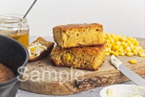 Brown Butter Skillet Cornbread - Set 3