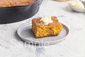 Brown Butter Skillet Cornbread - Set 4