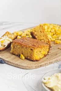 Brown Butter Skillet Cornbread - Set 4