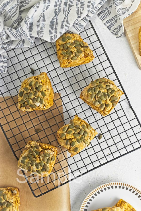 Vegan Pumpkin Biscuits - Set 1
