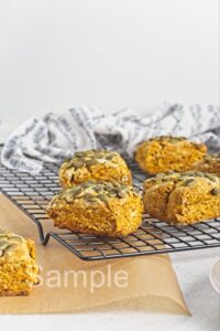 Vegan Pumpkin Biscuits - Set 1