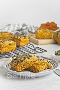 Vegan Pumpkin Biscuits - Set 1