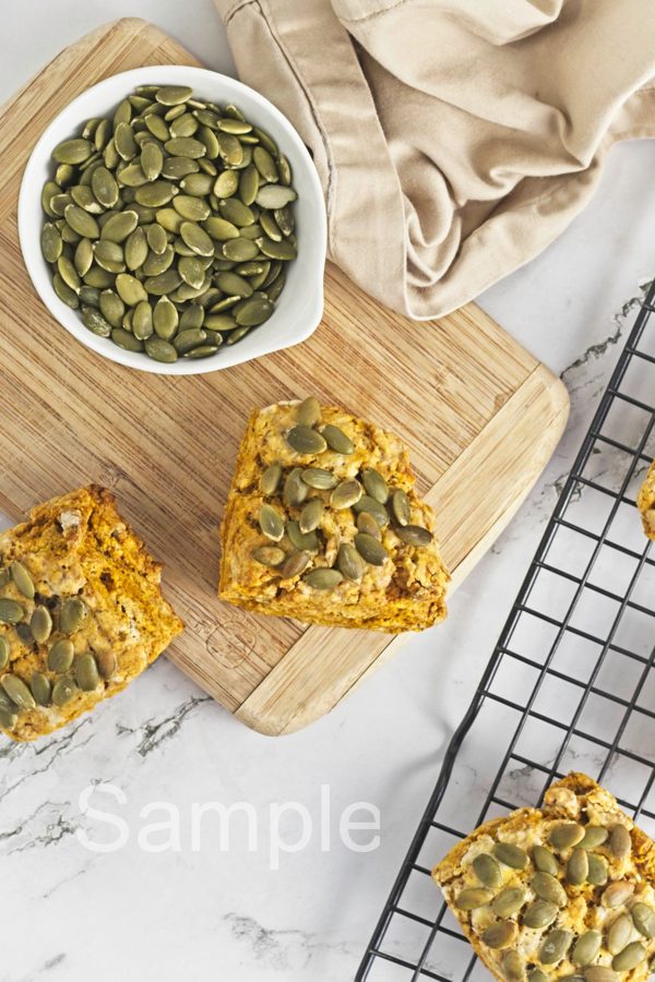 Vegan Pumpkin Biscuits - Set 2