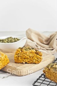 Vegan Pumpkin Biscuits - Set 2
