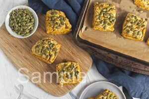 Vegan Pumpkin Biscuits - Set 4