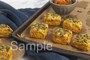 Vegan Pumpkin Biscuits - Set 4