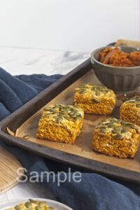 Vegan Pumpkin Biscuits - Set 4