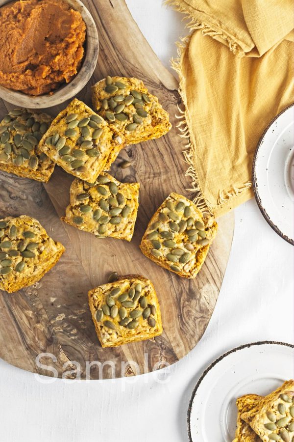Vegan Pumpkin Biscuits - Set 5