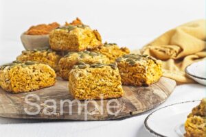 Vegan Pumpkin Biscuits - Set 5