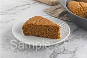Vegan Pumpkin Cornbread - Set 2