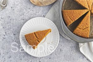 Vegan Pumpkin Cornbread - Set 3