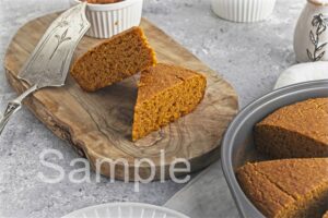 Vegan Pumpkin Cornbread - Set 3