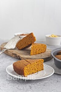 Vegan Pumpkin Cornbread - Set 3