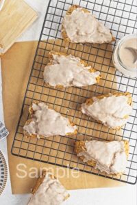 Vegan Sweet Potato Scones - Set 1