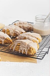 Vegan Sweet Potato Scones - Set 1
