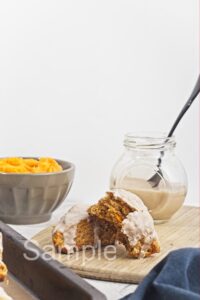 Vegan Sweet Potato Scones - Set 4