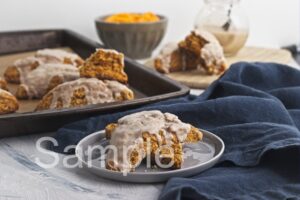 Vegan Sweet Potato Scones - Set 4
