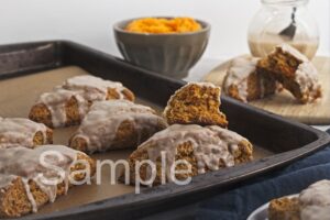 Vegan Sweet Potato Scones - Set 4
