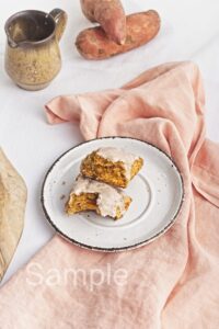 Vegan Sweet Potato Scones - Set 5