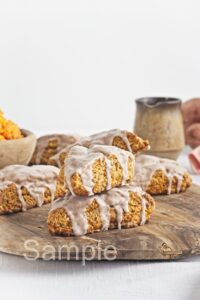 Vegan Sweet Potato Scones - Set 5
