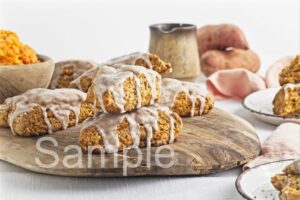 Vegan Sweet Potato Scones - Set 5
