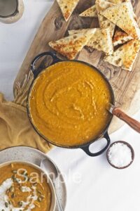 Creamy Pumpkin Soup - Set 1