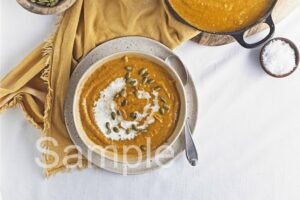 Creamy Pumpkin Soup - Set 1