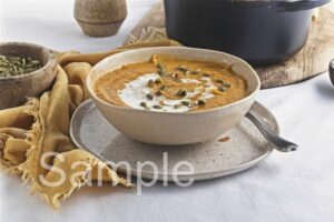 Creamy Pumpkin Soup - Set 1